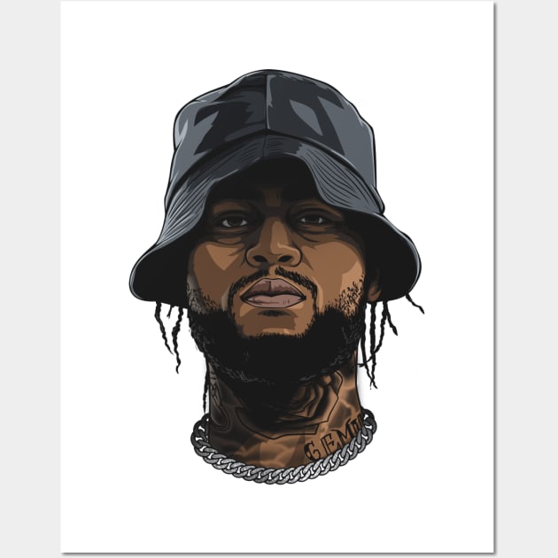 Dave East Wall Art by BokkaBoom